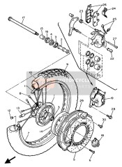 Roue avant