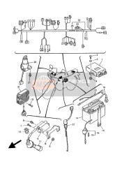 5A881960A000, Rectifier & Regulator Assy, Yamaha, 0