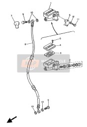 Front Master Cylinder (Flat)