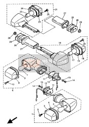 4FM833450000, Plug, Blind, Yamaha, 3