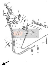 3XW263020000, Throttle Cable Assy, Yamaha, 0