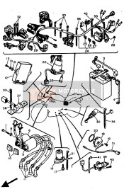 970130607000, Boulon, Yamaha, 1