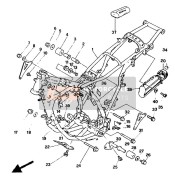 901510602500, Screw, Countersunk, Yamaha, 4