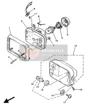 985070405000, Screw, Pan Head, Yamaha, 2