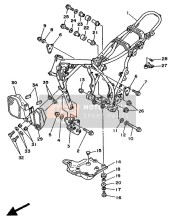 958170807000, Bolt, Flange, Yamaha, 2