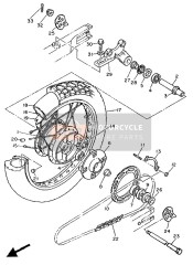 Roue arrière