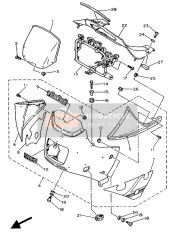 992460010000, Emblema (3TB), Yamaha, 1