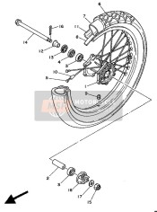 Roue avant