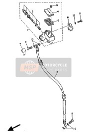 Front Master Cylinder (Flat)