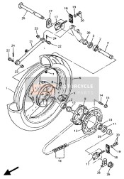 Roue arrière