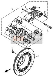 BREMSSATTEL VORNE