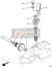 Tachometer Gear