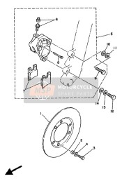 BREMSSATTEL VORNE