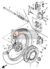 Roue avant