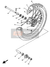 Roue avant