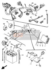 5A881960A000, Rectifier & Regulator Assy, Yamaha, 3