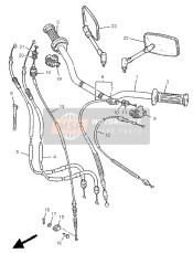 2H6263350000, Cable, Clutch, Yamaha, 0