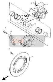 Rear Brake Caliper