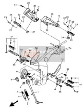 3HE274420000, Bracket 2, Yamaha, 1