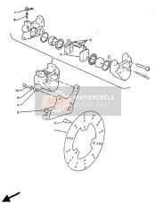 BREMSSATTEL HINTEN