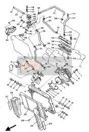 26H124280000, Joint,  Couvercle De, Yamaha, 0