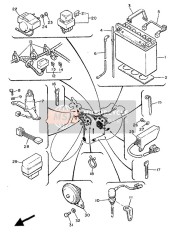 42X81960A100, Gelijkrichter & Regelaar Assy, Yamaha, 1