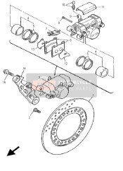 Rear Brake Caliper