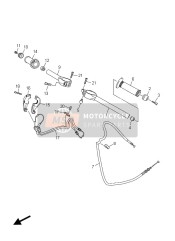 2C0262400000, Griff Kompl., Yamaha, 1