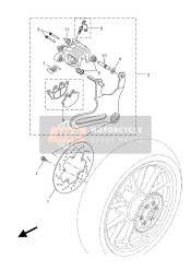 BREMSSATTEL HINTEN (MNM3-VYR1)