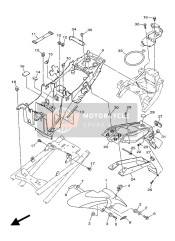 5VX21511A0UJ, Kotflugel, Vorne, Yamaha, 0