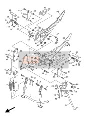 1PW284770000, Bracket 4, Yamaha, 0