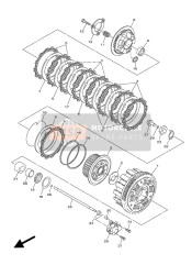 B88161810000, Entretoise 1, Yamaha, 2