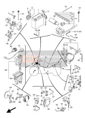 5P5825070000, Wire, Lead, Yamaha, 0