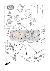 B348591A0100, Engine Control Unit Assy, Yamaha, 1