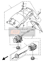 Alternate Carburettor & Fender (SWE,CH)