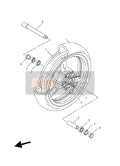 Roue avant