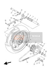 Roue arrière