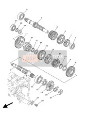 931022521800, Joint Spy, Yamaha, 6