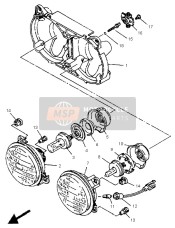 ALTERNATIV SCHEINWERFER (GR,BEL,POR)