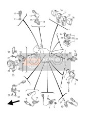 5EA819501000, Relais Kompl., Yamaha, 1