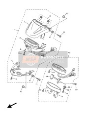 5PX835791000, Cover, Meter 2, Yamaha, 0