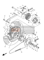 Roue arrière