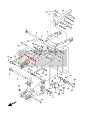 901011269500, Lagerpen, Yamaha, 2