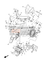 B672312200P3, Cover, Outer 1, Yamaha, 0