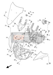 2BS263830000, Nut, Adjusting, Yamaha, 2