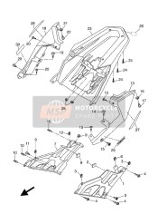 5D7F174110P5, Cover, Side 4, Yamaha, 0