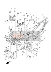 BC6F117G0000, Beschermer, Yamaha, 1