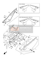 1SBY21720800, Cover, Side 2, Yamaha, 0