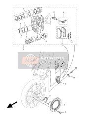 5D7F58050000, Brake Pad Kit, Yamaha, 1