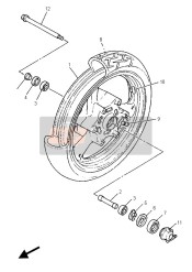 Roue avant